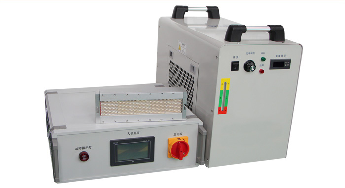 UV LED固化光源設(shè)備的三大配置照射頭、水冷機(jī)、電源驅(qū)動(dòng)